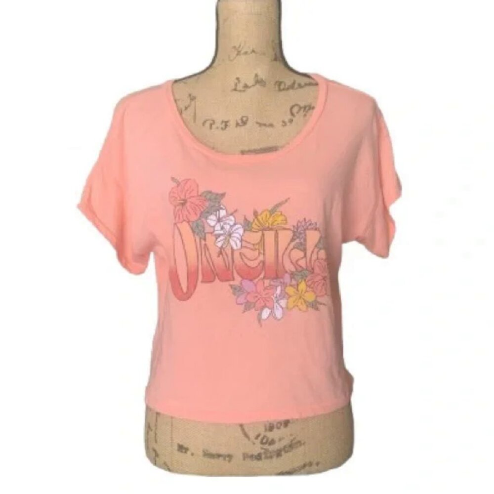 O’Neill Cropped Short Sleeve Tee Shirt